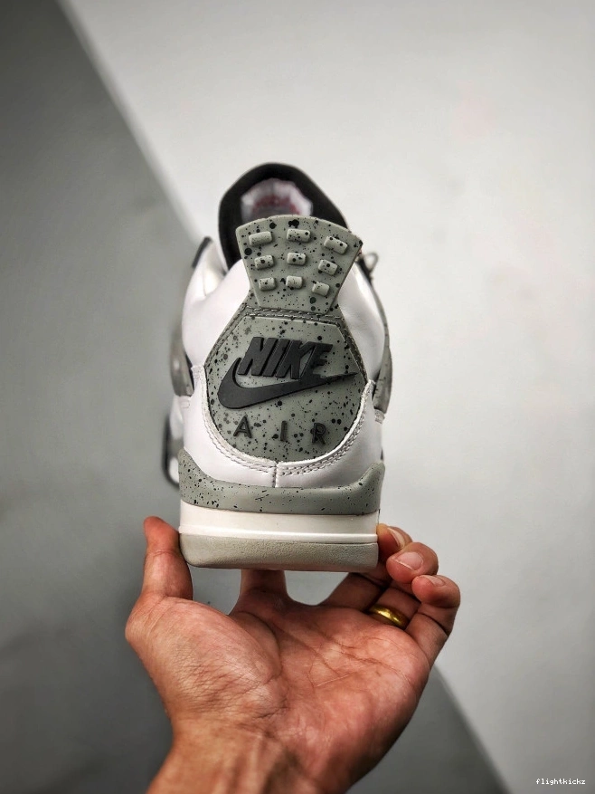 Cement 4 Jordan 840606-192 (nike) Air OG White 0901